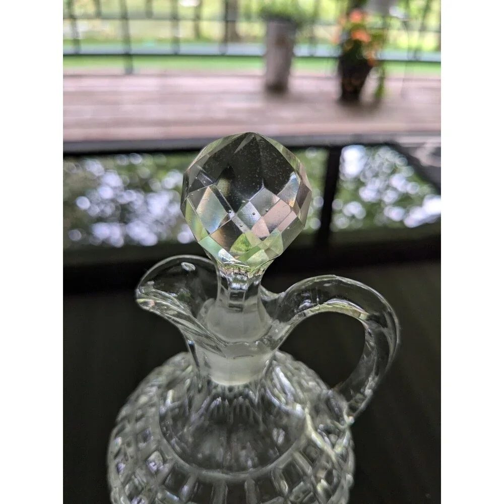 Duncan & Miller Crystal MCM 3 oz Oil Cruet 5.5